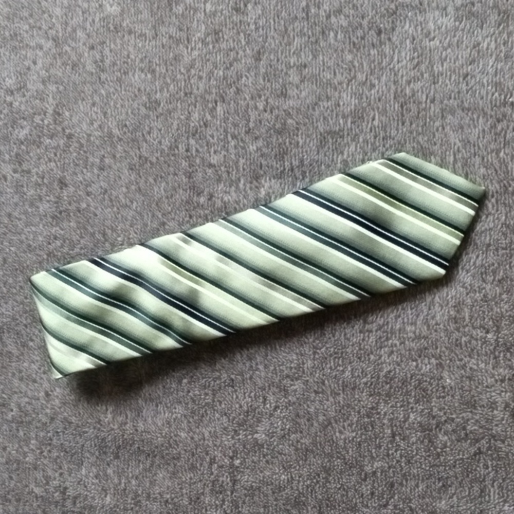 Alfani striped silk tie